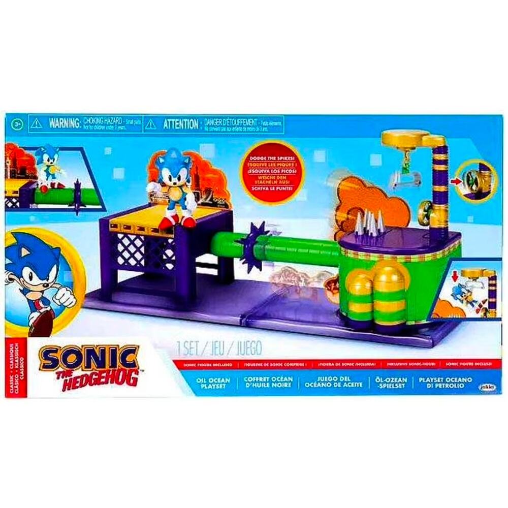 Sonic The Hedgehog Classic Oil Ocean Playset